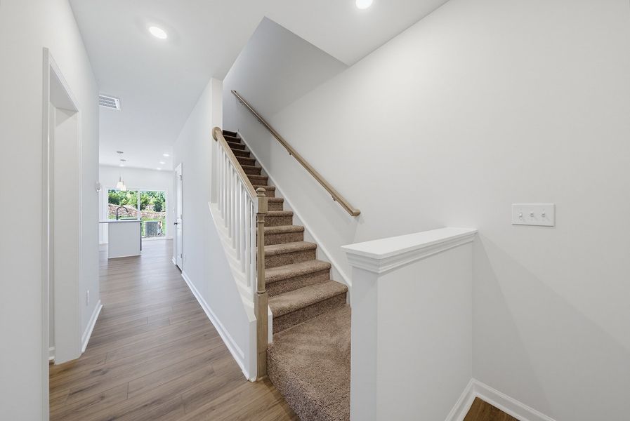 Spacious, unfurnished interior of a new home in Sweetbrier, Durham (Image 18).