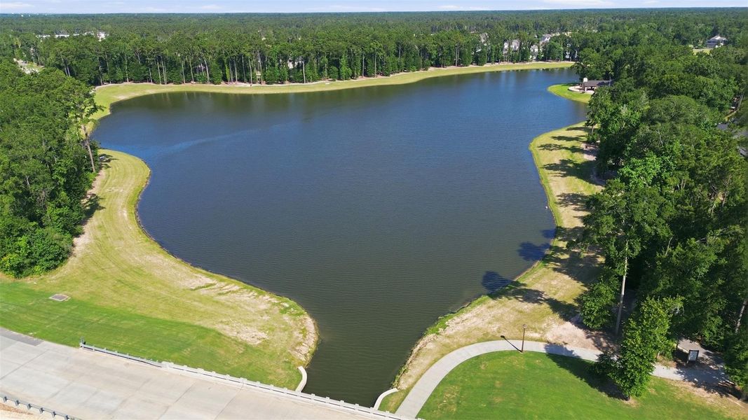 Enjoy peaceful views and catch-and-release fishing at one of The Highlands' beautiful stocked ponds. Enjoy peaceful views and catch-and-release fishing at one of The Highlands' beautiful stocked ponds.