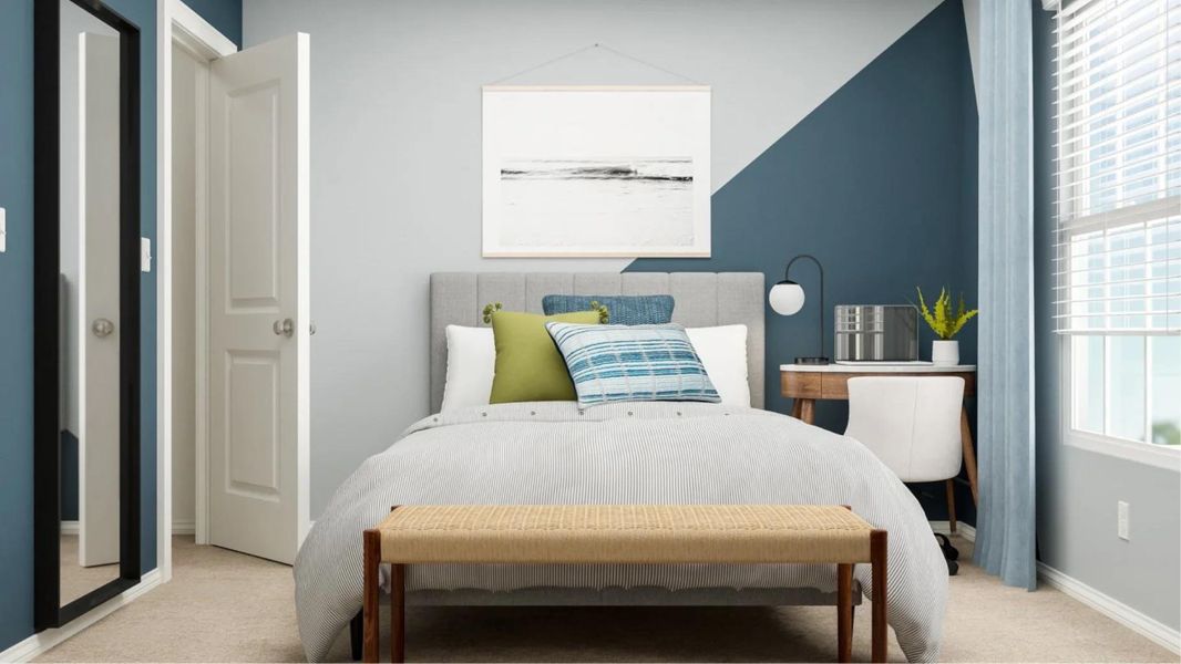 Furnished interior view inside a new home in Waterstone: Stonehill Collection, Kyle (Image 6).