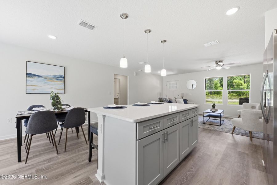 Furnished interior view inside a new home in , Hastings (Image 27).