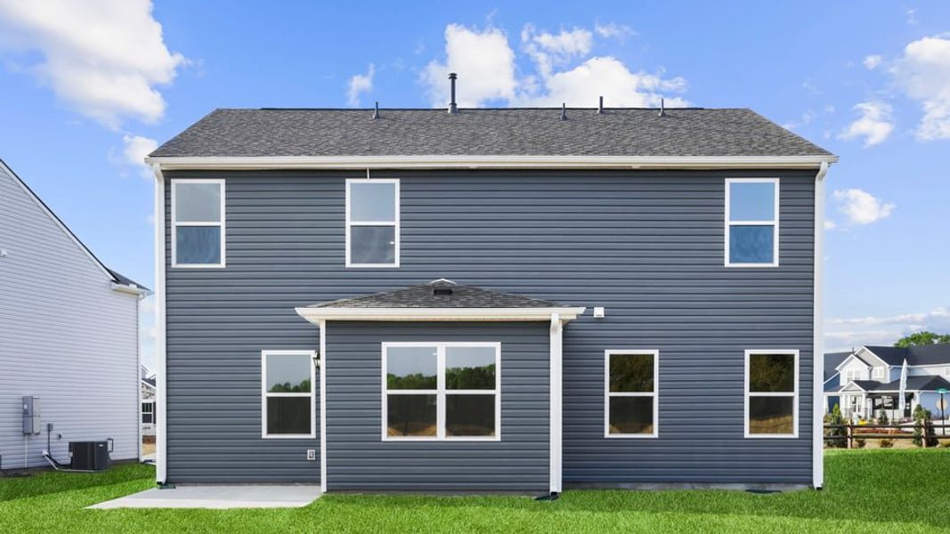 Exterior details and patio area of a home in Sage Grove, Lyman (Image 3).
