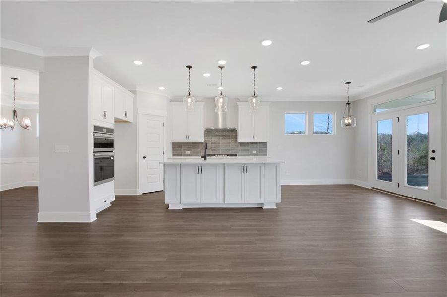 Furnished interior view inside a new home in Marble Tree, Ball Ground (Image 16). Furnished interior view inside a new home in Marble Tree, Ball Ground (Image 16).