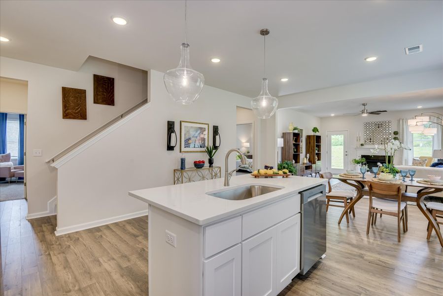Furnished interior view inside a new home in Heritage Bay, Sumter (Image 17). Furnished interior view inside a new home in Heritage Bay, Sumter (Image 17).