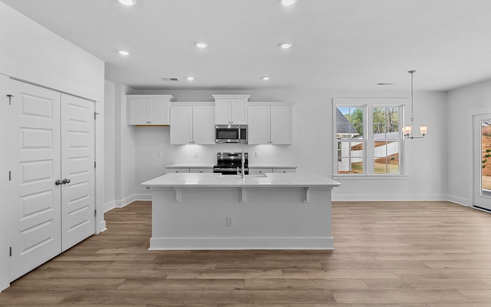 Furnished interior view inside a new home in Fieldstone, Lexington (Image 9).
