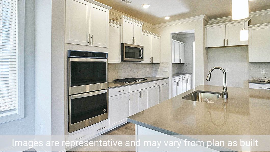 Furnished interior view inside a new home in The Manors at Winston Pointe, Clayton (Image 6).