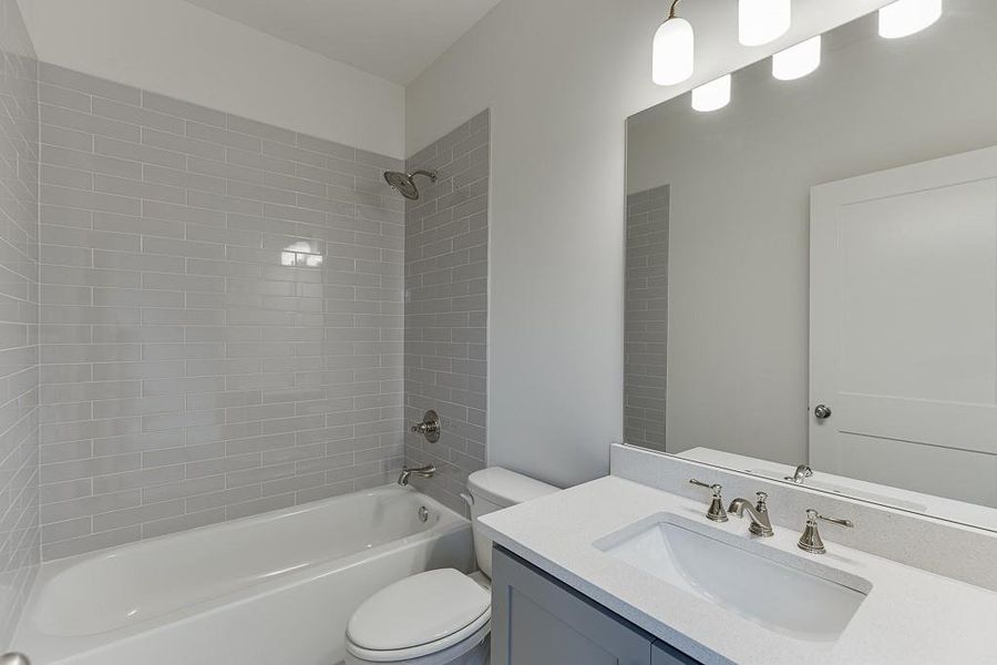 Furnished interior view inside a new home in , Sugar Hill (Image 11). Furnished interior view inside a new home in , Sugar Hill (Image 11).