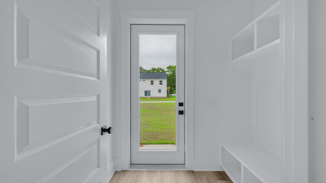 Furnished interior view inside a new home in Oak Landing, Mount Pleasant (Image 12). Furnished interior view inside a new home in Oak Landing, Mount Pleasant (Image 12).