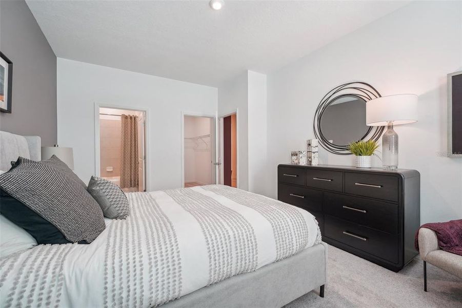 Furnished interior view inside a new home in Brack Ranch, St. Cloud (Image 32).