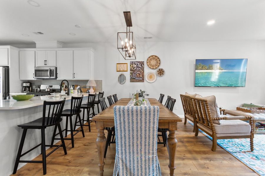 Furnished interior view inside a new home in , Summerville (Image 15).