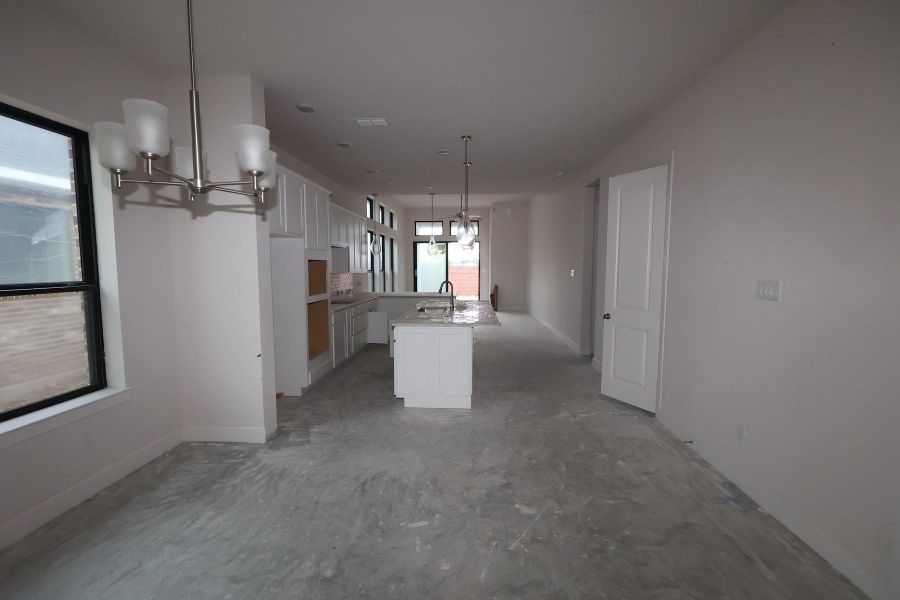 In-progress construction of a new home in Sienna - Grove Collection, Missouri City, TX (Image 4).