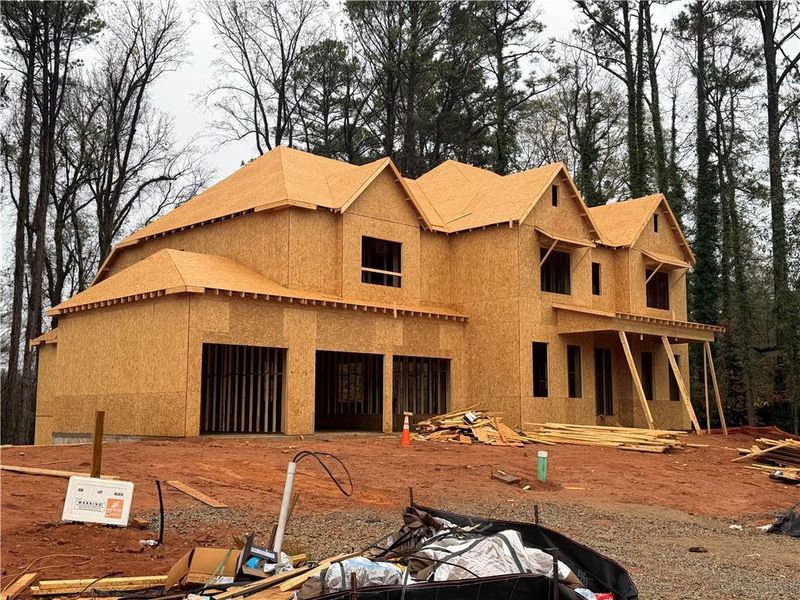 In-progress construction of a new home in , Atlanta, GA (Image 13). In-progress construction of a new home in , Atlanta, GA (Image 13).