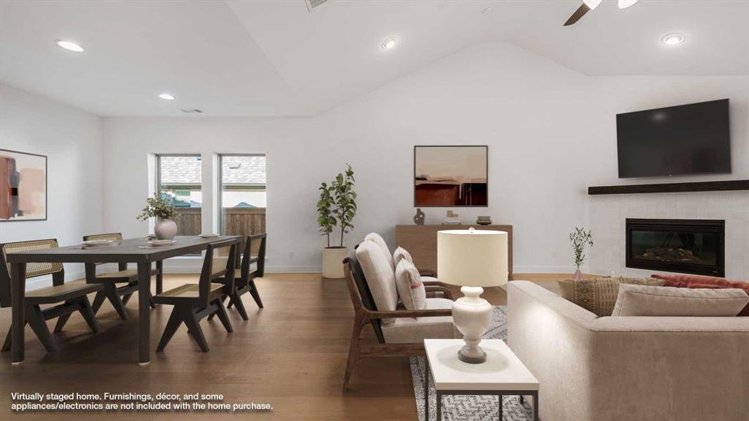 Furnished interior view inside a new home in Terraces, Rockwall (Image 9).