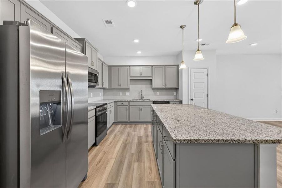 Furnished interior view inside a new home in Jameson Towns, Villa Rica (Image 7).