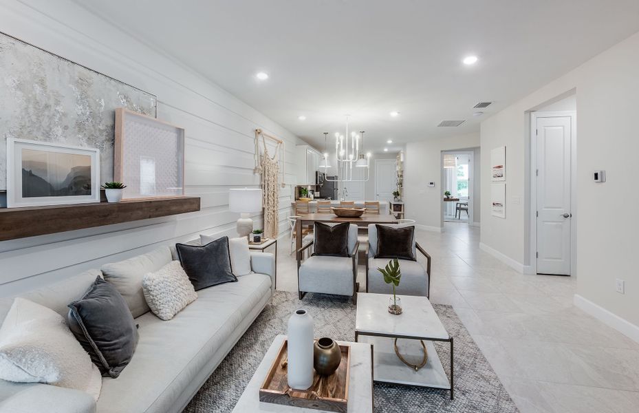 Connected living spaces Connected living spaces