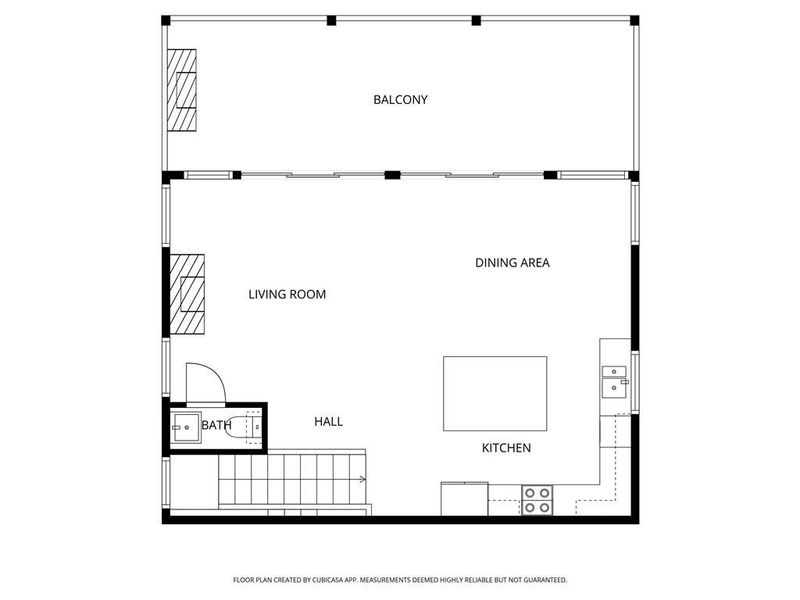 2D floor plan layout of this home in , Blue Ridge, GA (Image 34).