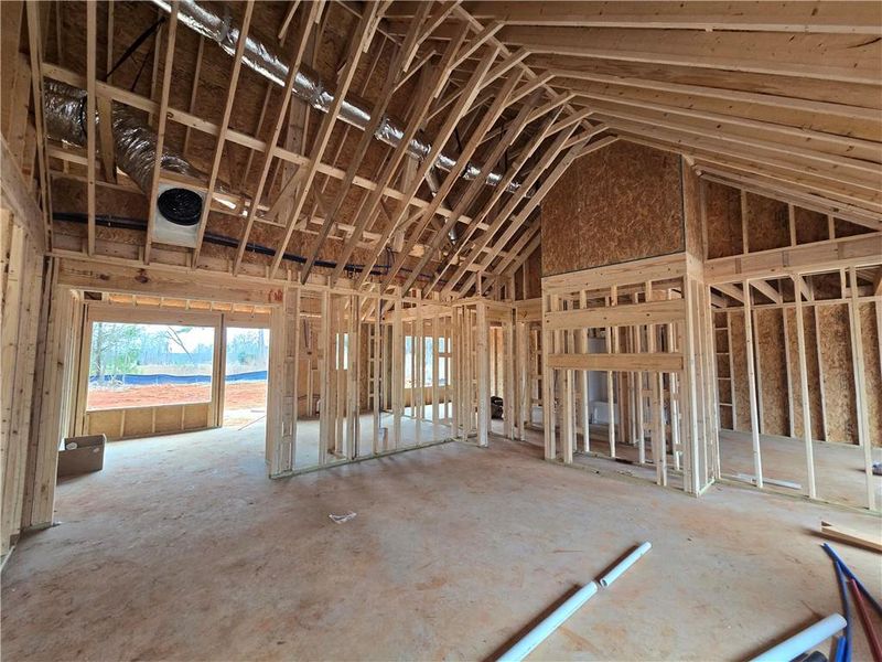 In-progress construction of a new home in , Lavonia, GA (Image 5).
