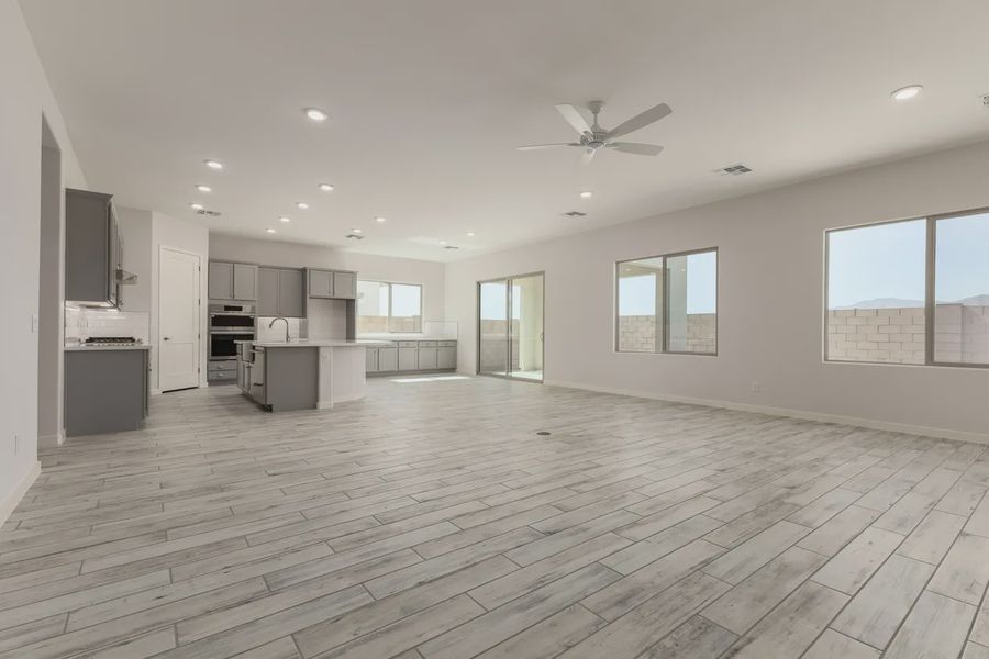 Spacious, unfurnished interior of a new home in Valencia at Granite Vista, Waddell (Image 12).