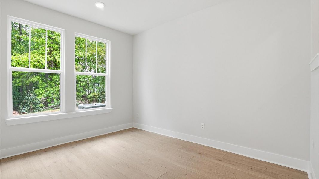Breakfast space that brings warmth and openness, making it ideal for gathering at the new Anna's Pointe community