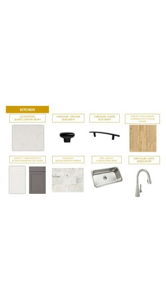 Sample of building materials used in homes in Adalyn Park, Mooresville (Image 3).
