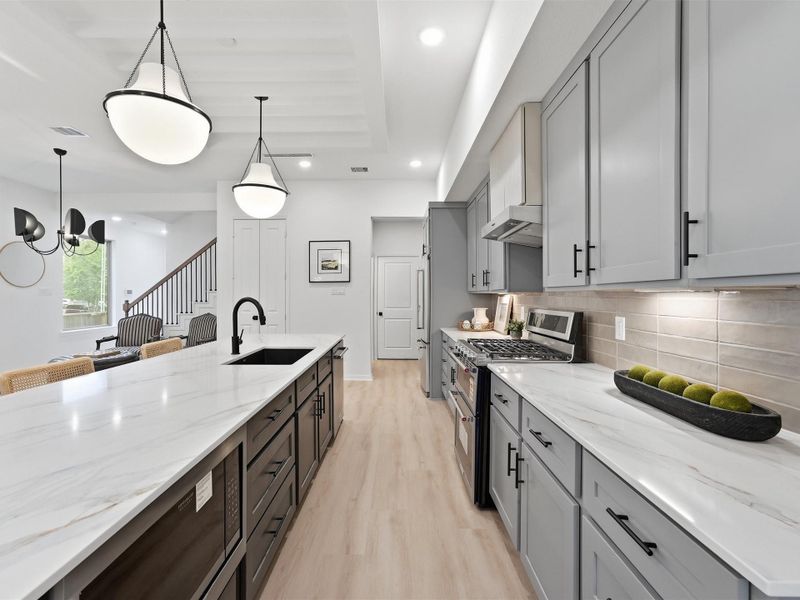 Furnished interior view inside a new home in , Houston (Image 5).