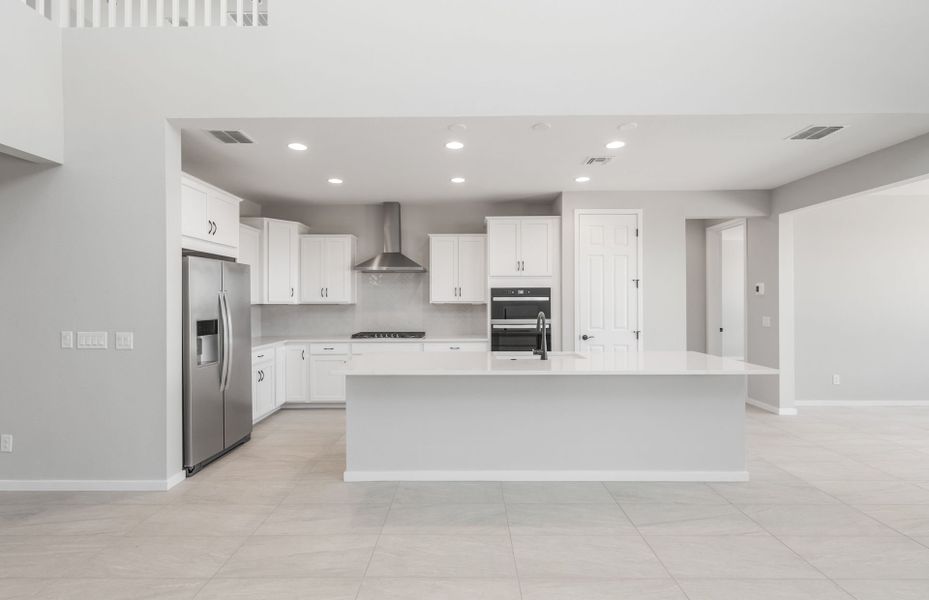 Furnished interior view inside a new home in Soleo, San Tan Valley (Image 11).