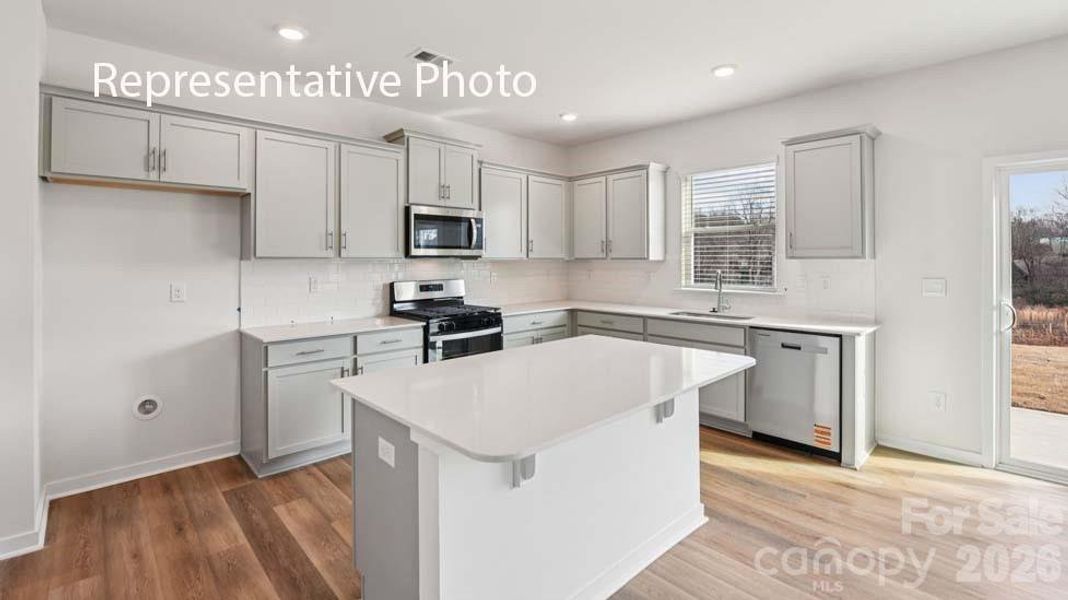 Furnished interior view inside a new home in Cramer Estates, Gastonia (Image 6).
