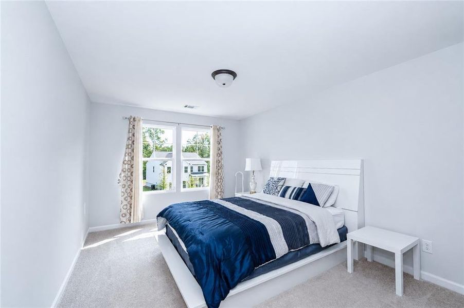 Furnished interior view inside a new home in , Lawrenceville (Image 19). Furnished interior view inside a new home in , Lawrenceville (Image 19).