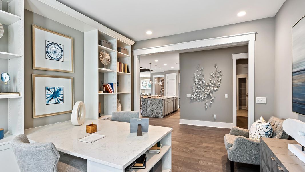 Furnished interior view inside a new home in Cresswind Charleston, Summerville (Image 20).