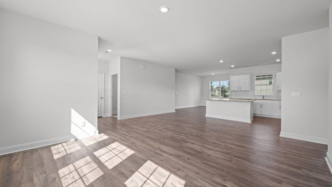 Spacious, unfurnished interior of a new home in Tyler - Home on the Lake, New Bern (Image 14).