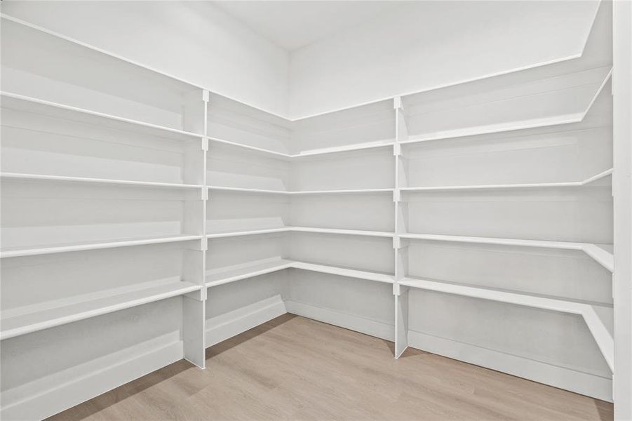 View of storage area