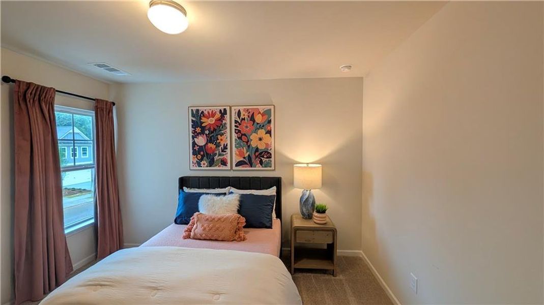 Furnished interior view inside a new home in Owen Preserve, Canton (Image 5).