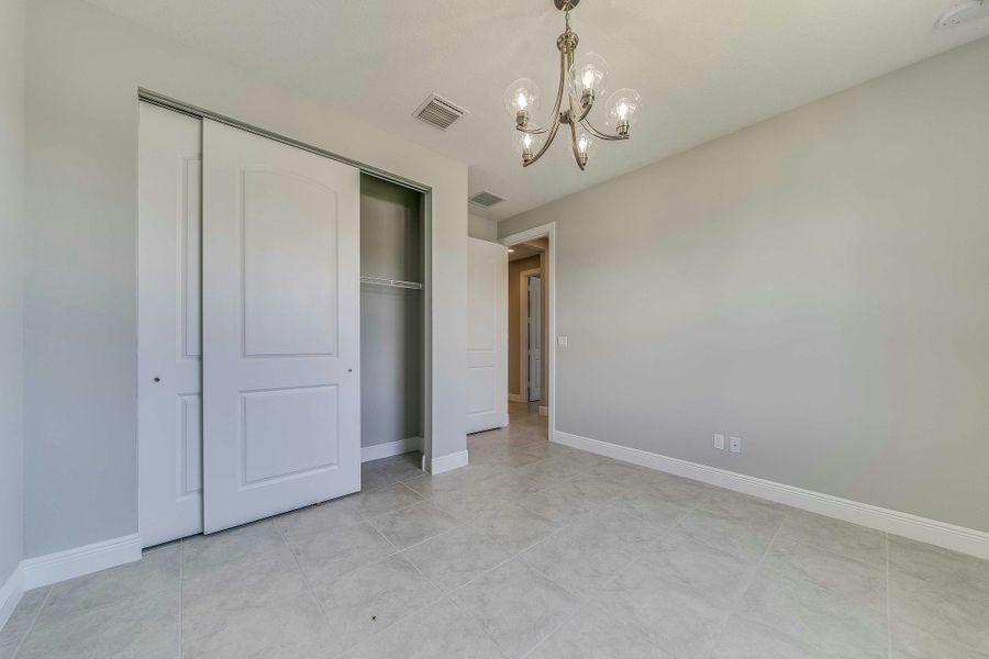 2D floor plan layout for the Aurora by GHO Homes in High Pointe, Vero Beach, FL (Image 60).