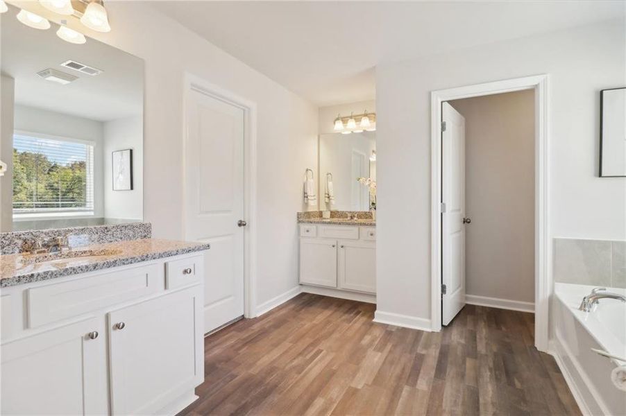 Furnished interior view inside a new home in Stephen's Landing, Loganville (Image 31).