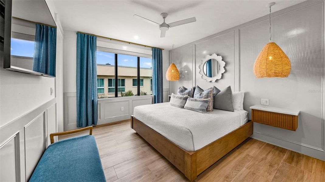 Furnished interior view inside a new home in , Sarasota (Image 45).