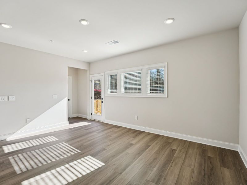 Spacious, unfurnished interior of a new home in Hemingway - Highland Series, Cumming (Image 13).