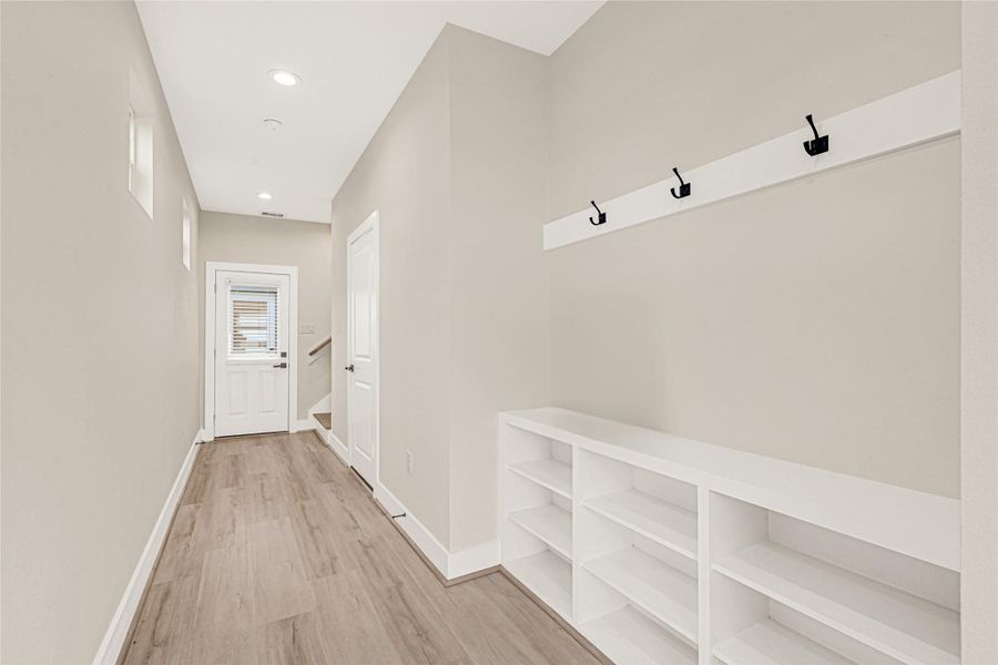 ADU-View from front door, MUD area