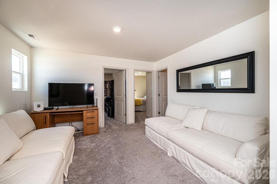 Furnished interior view inside a new home in , Newton (Image 18).