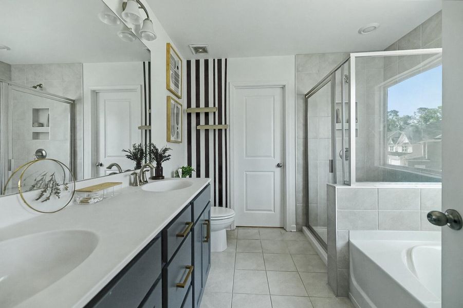 Furnished interior view inside a new home in Parker's Preserve, Ridgeville (Image 17).