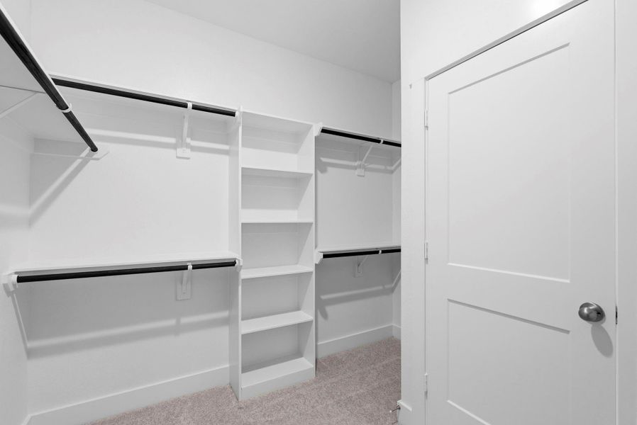 Representative Photo - Primary Closet