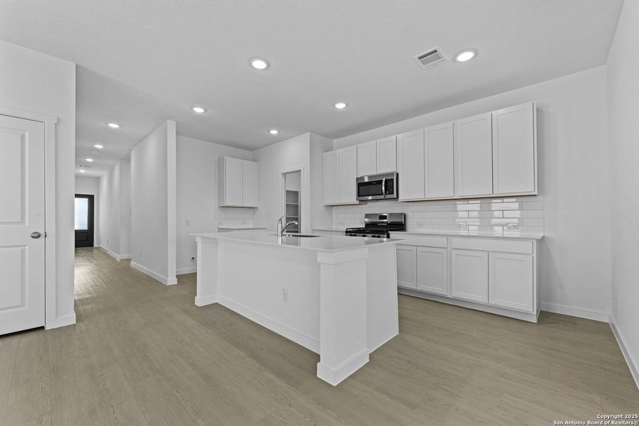 Furnished interior view inside a new home in , New Braunfels (Image 9). Furnished interior view inside a new home in , New Braunfels (Image 9).