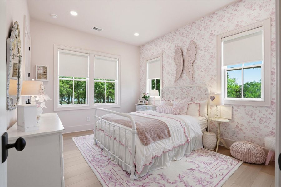 Furnished interior view inside a new home in , Wadmalaw Island (Image 38).