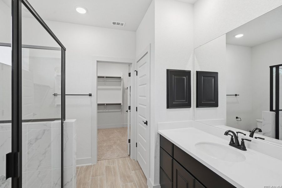 Furnished interior view inside a new home in Heimer Estates at Garden Ridge, San Antonio (Image 12).