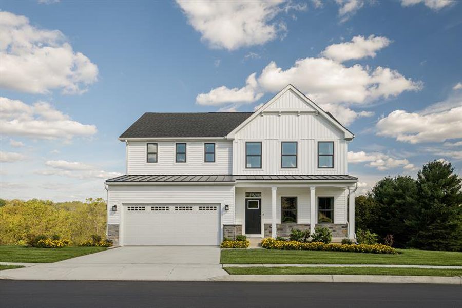 Representative exterior photo of a completed home built from the Lehigh by Ryan Homes in Ravenfield Single Family, Charlotte, NC (Image 1). Representative exterior photo of a completed home built from the Lehigh by Ryan Homes in Ravenfield Single Family, Charlotte, NC (Image 1).