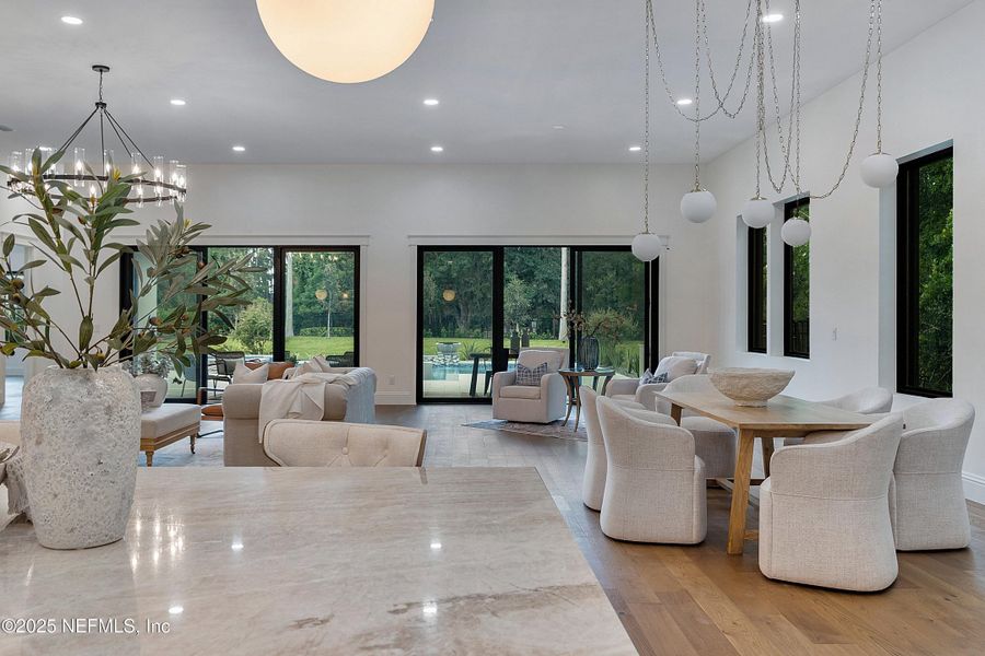 Furnished interior view inside a new home in , St. Augustine (Image 54).