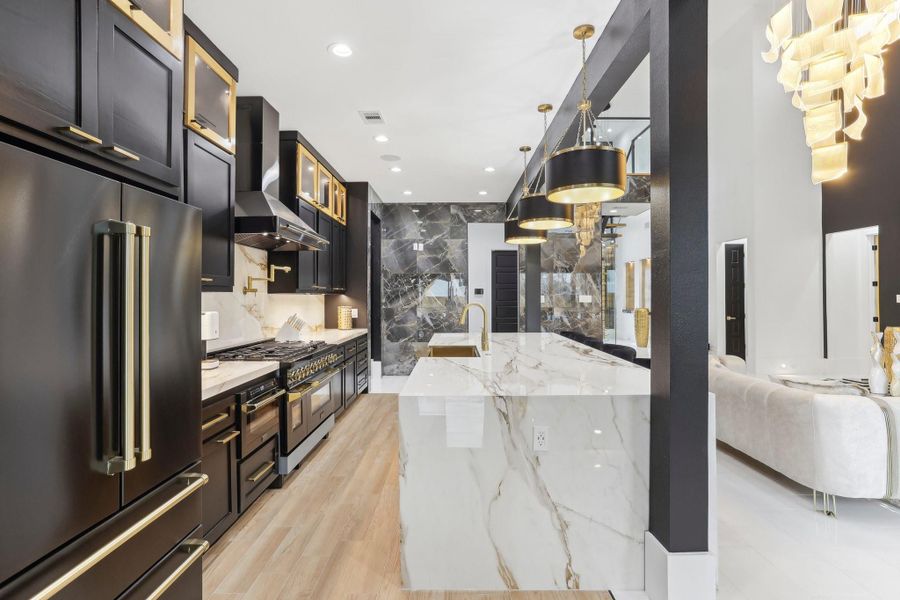 Furnished interior view inside a new home in , Houston (Image 4).