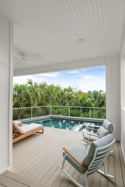 Exterior details and patio area of a home in , Isle Of Palms (Image 39).