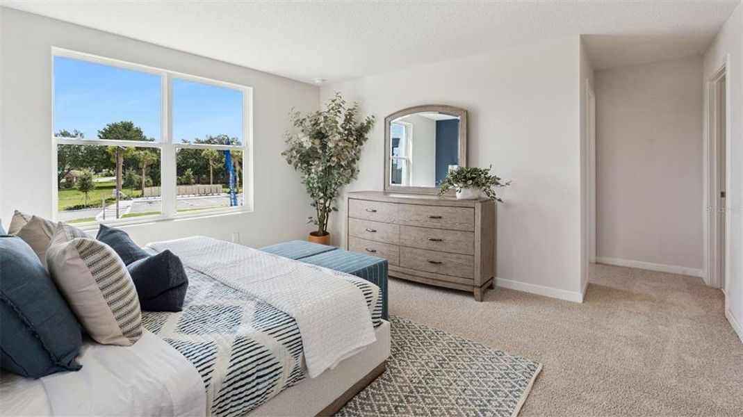 Furnished interior view inside a new home in Fish Lake Cove, Kissimmee (Image 11).