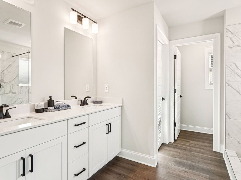 Furnished interior view inside a new home in Hemingway - Reserve Series, Cumming (Image 14).