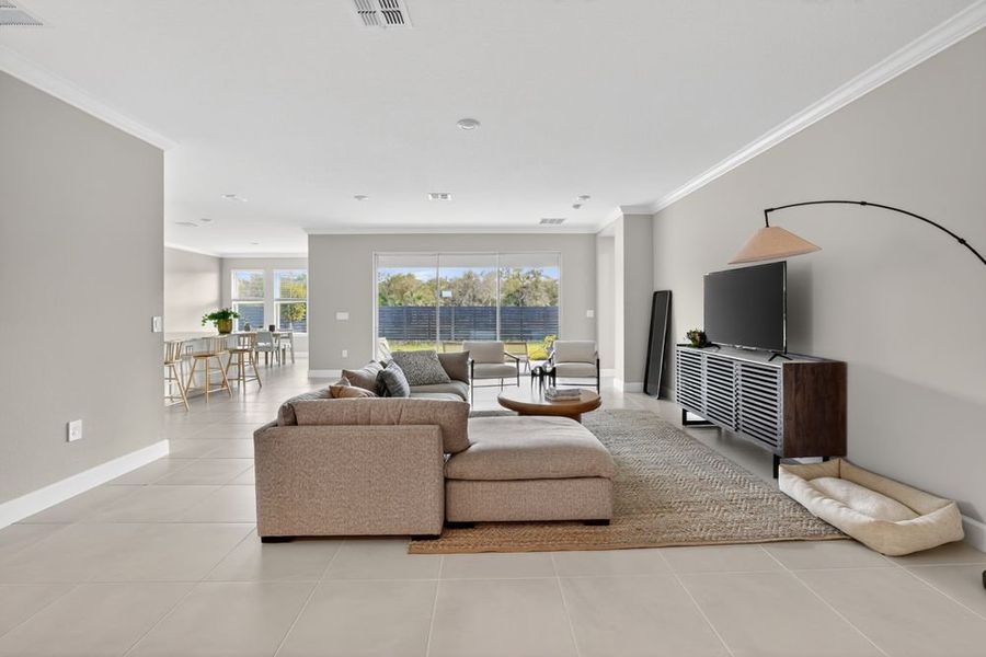 Furnished interior view inside a new home in Firethorn, Parrish (Image 7).