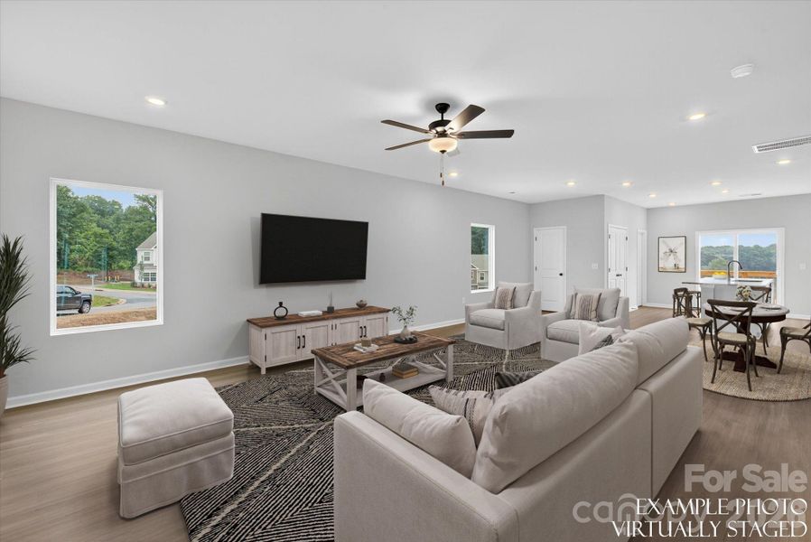 Furnished interior view inside a new home in Rhyne Court, Gastonia (Image 3).